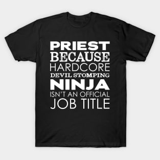 Funny Priest Ninja T-Shirt